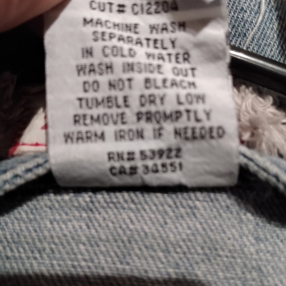 Cropped Denim Jacket - Picture 7 of 7